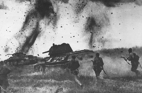 Soviet advance at Kursk